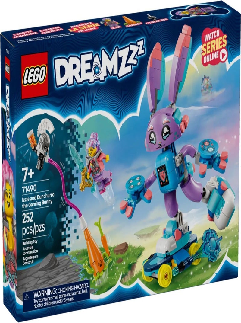 LEGO DREAMZzz — Izzie et Bunchurro le lapin Gamer (71490), 252 pièces. Rouge - Kiabi