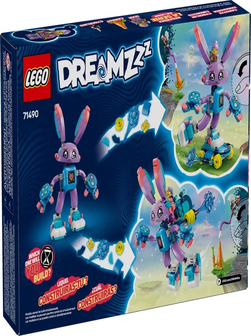LEGO DREAMZzz — Izzie et Bunchurro le lapin Gamer (71490), 252 pièces. Rouge - Kiabi