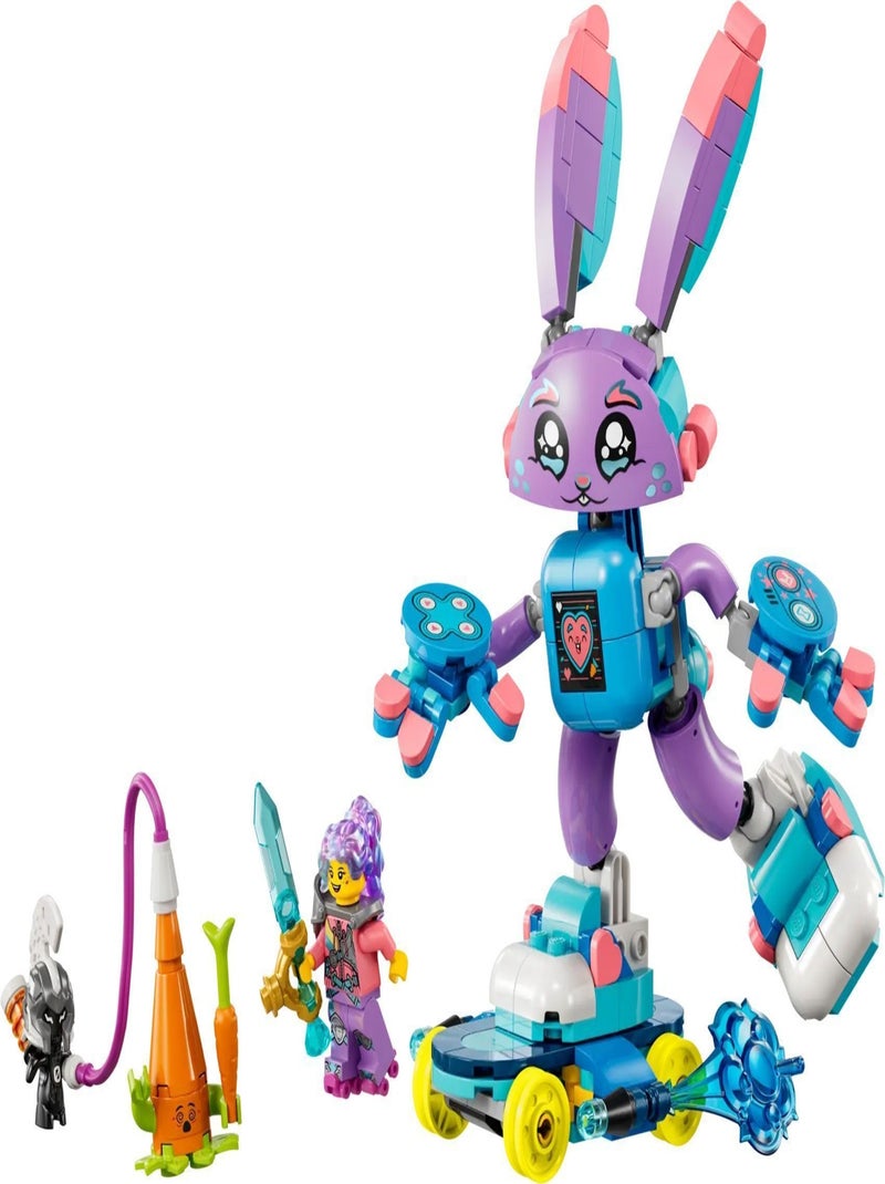 LEGO DREAMZzz — Izzie et Bunchurro le lapin Gamer (71490), 252 pièces. Rouge - Kiabi