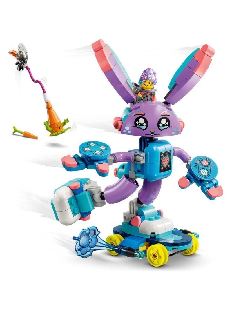 LEGO DREAMZzz — Izzie et Bunchurro le lapin Gamer (71490), 252 pièces. Rouge - Kiabi