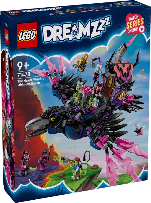LEGO DREAMZzz : Le Corbeau de Minuit de la Sorcière des Cauchemars - 71478 - Kiabi