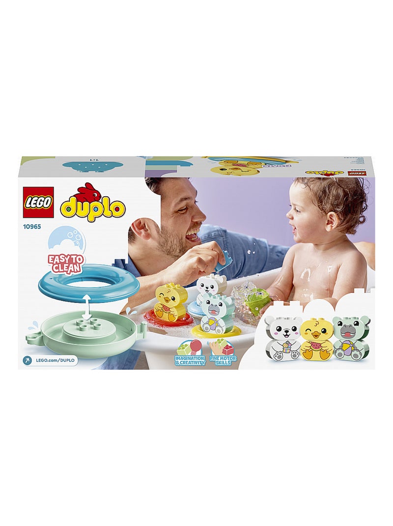 LEGO DUPLO - Jouet de bain : le train flottant des animaux - 10965 Multicolore - Kiabi