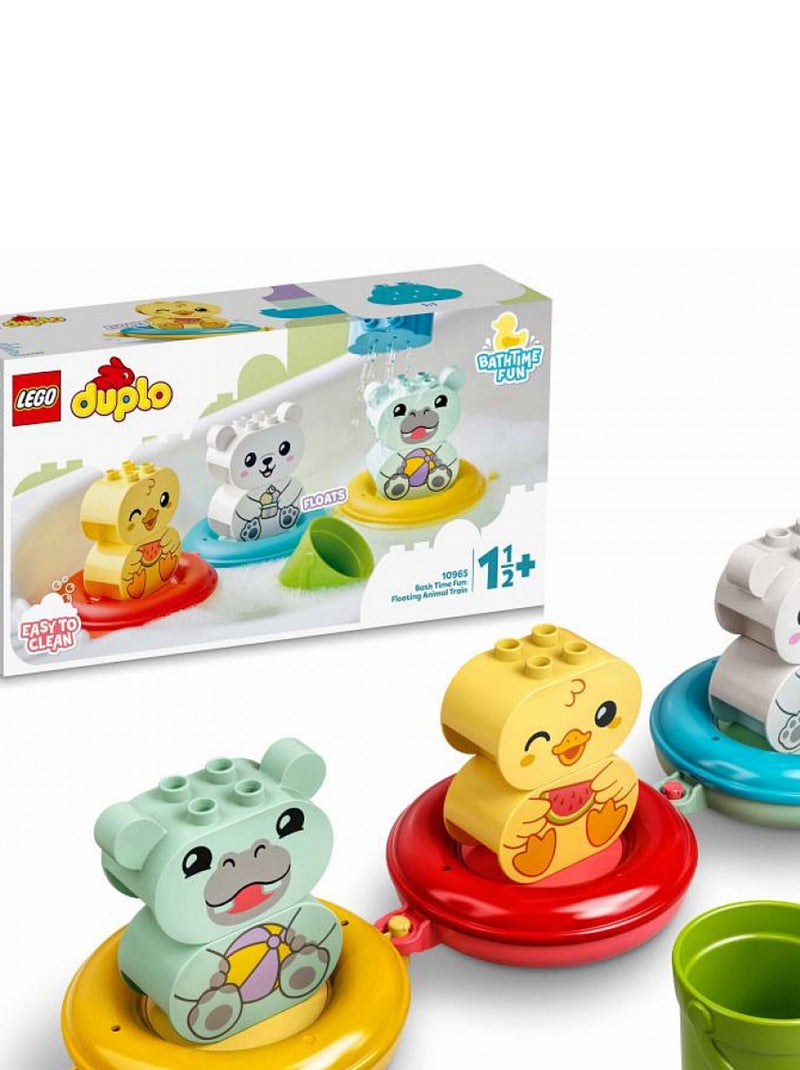 LEGO DUPLO - Jouet de bain : le train flottant des animaux - 10965 Multicolore - Kiabi