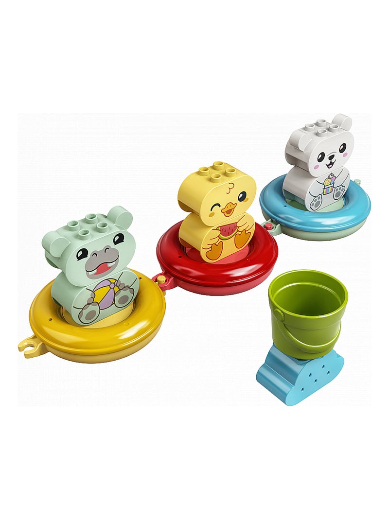 LEGO DUPLO - Jouet de bain : le train flottant des animaux - 10965 Multicolore - Kiabi