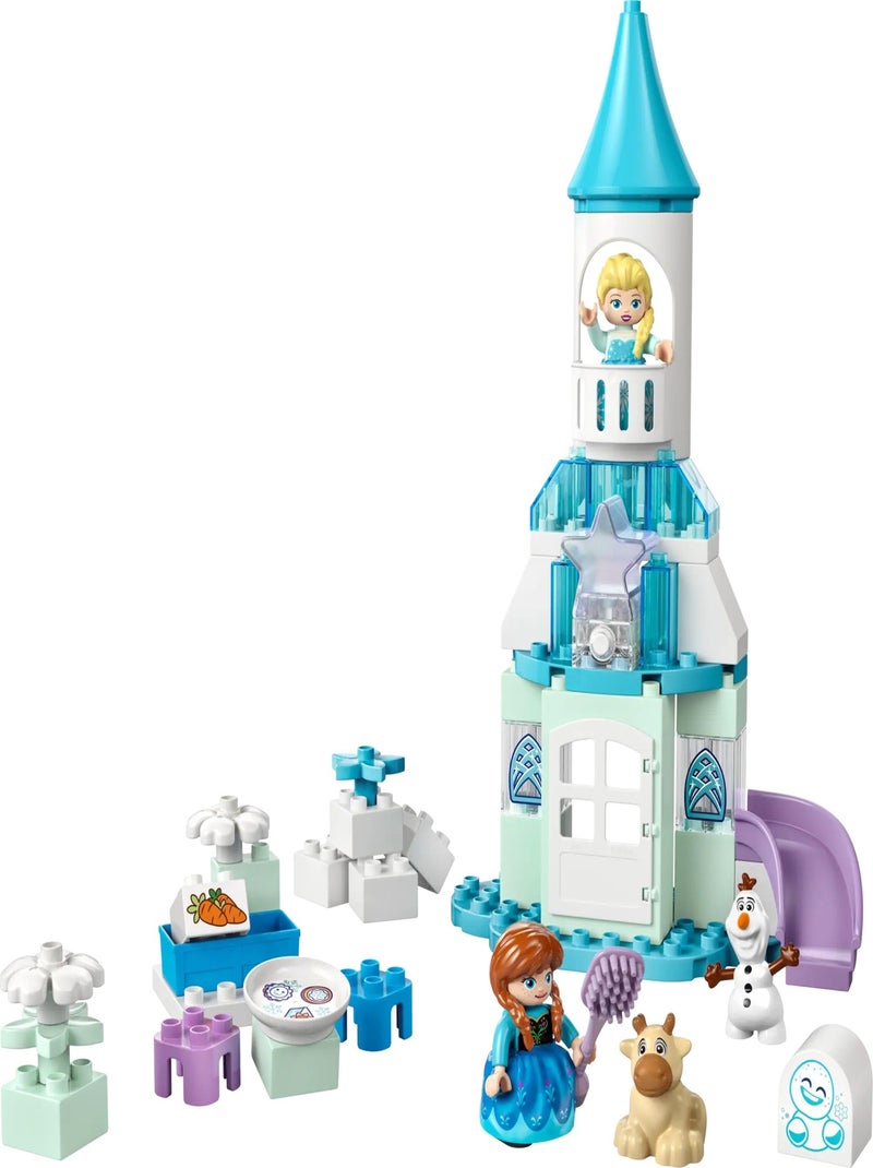 LEGO DUPLO - La Fête d'Anna et Elsa au Château de Glace - 10455 Bleu - Kiabi