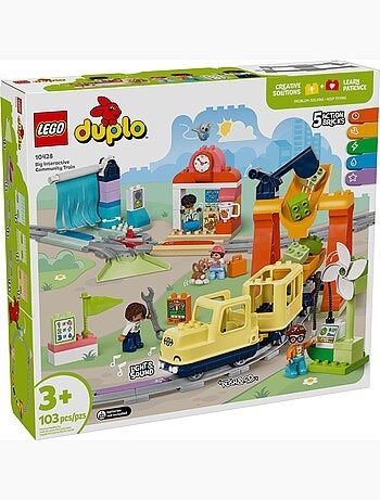 LEGO DUPLO - Le grand train communautaire interactif - 10428