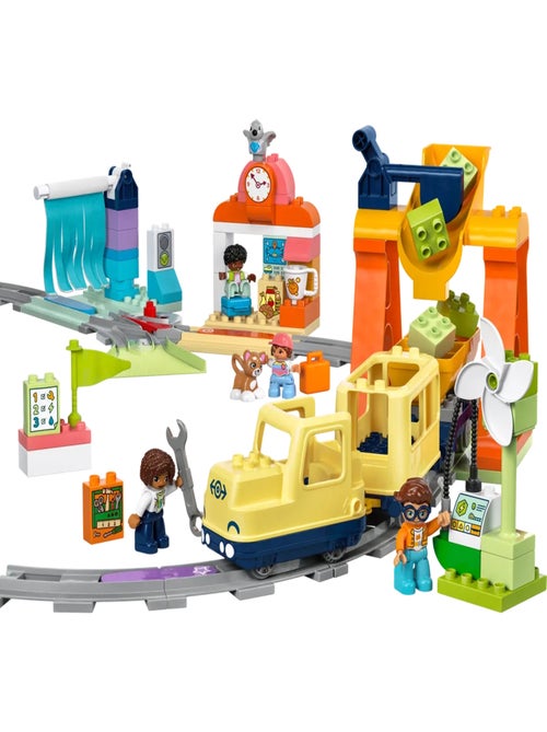 LEGO DUPLO - Le grand train communautaire interactif - 10428 - Kiabi