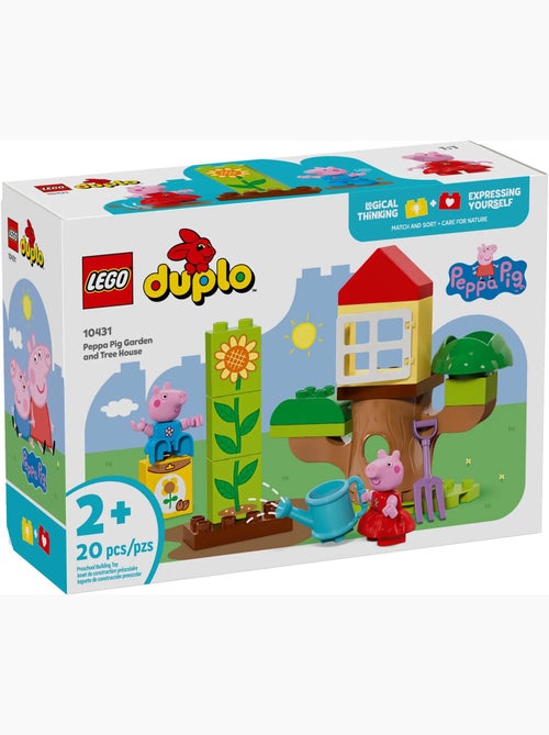 LEGO DUPLO - Le jardin et la cabane dans l'arbre de Peppa Pig - 10431 - Kiabi