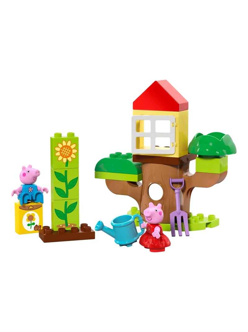 LEGO DUPLO - Le jardin et la cabane dans l'arbre de Peppa Pig - 10431 Multicolore - Kiabi