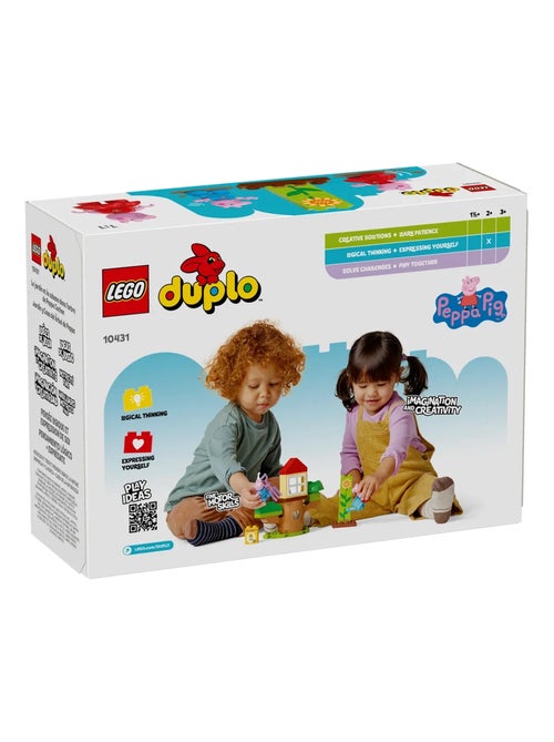 LEGO DUPLO - Le jardin et la cabane dans l'arbre de Peppa Pig - 10431 - Kiabi