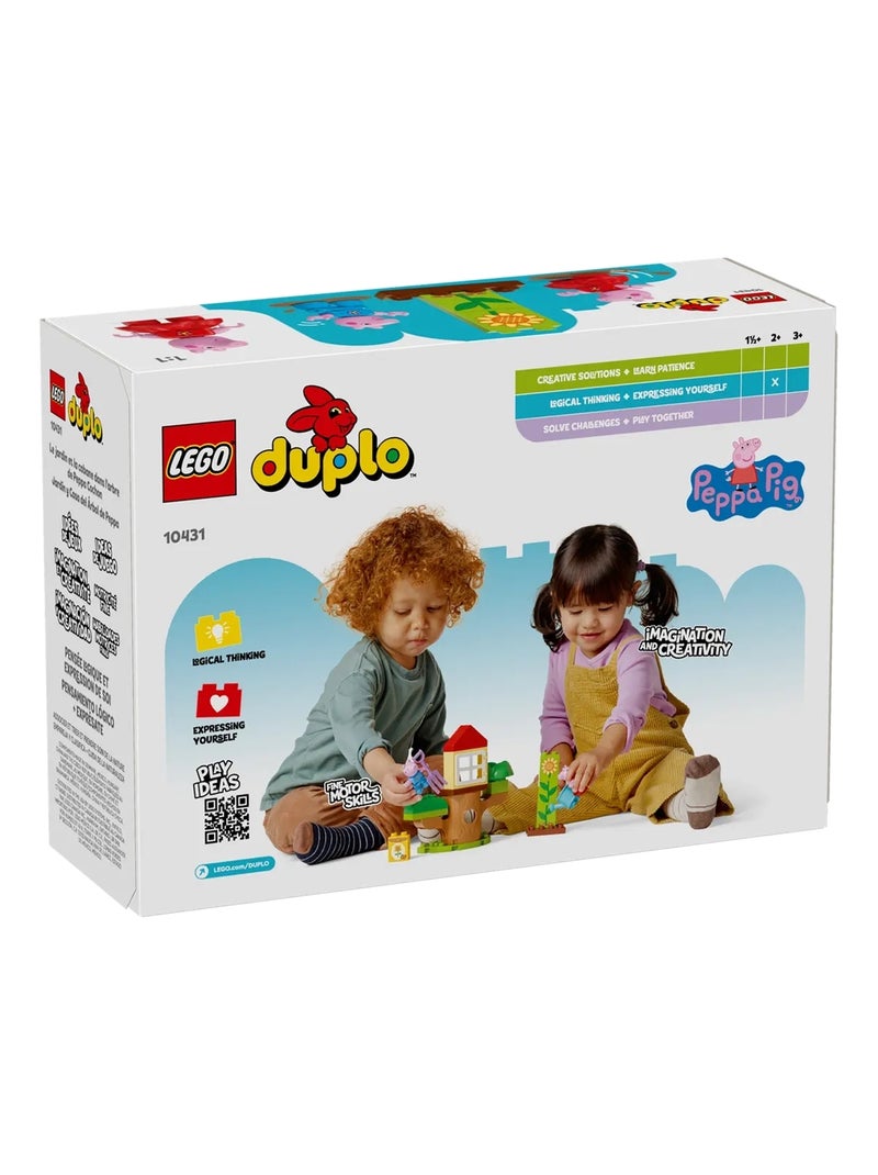 LEGO DUPLO - Le jardin et la cabane dans l'arbre de Peppa Pig - 10431 Multicolore - Kiabi