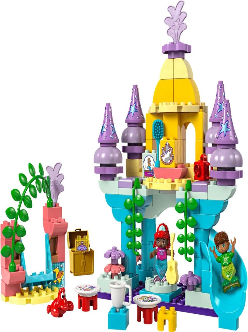 LEGO DUPLO - Le palais sous-marin magique d'Ariel - 10435 Multicolore - Kiabi