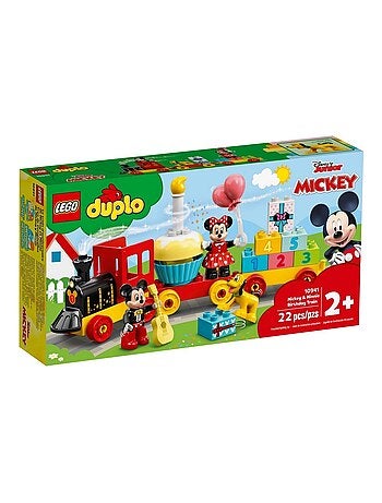 LEGO DUPLO - Le train d'anniversaire de Mickey et Minnie - 10941