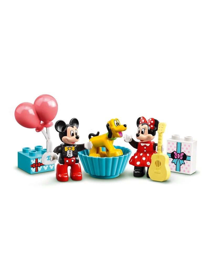 LEGO DUPLO - Le train d'anniversaire de Mickey et Minnie - 10941 Multicolore - Kiabi