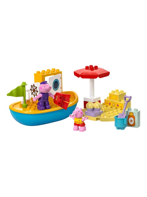 LEGO DUPLO - Le voyage en bateau de Peppa Pig - 10432 - Kiabi LEGO DUPLO - Le voyage en bateau de Peppa Pig - 10432 - Kiabi