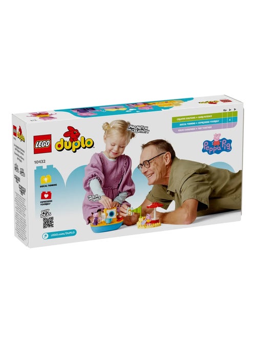 LEGO DUPLO - Le voyage en bateau de Peppa Pig - 10432 - Kiabi LEGO DUPLO - Le voyage en bateau de Peppa Pig - 10432 - Kiabi