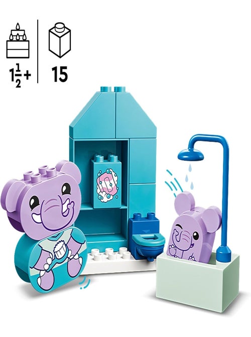 LEGO DUPLO - Mes rituels quotidiens - Le bain - 10413 - Kiabi