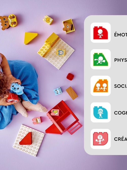 LEGO DUPLO - Mes rituels quotidiens - Le repas et le coucher - 10414 - Kiabi