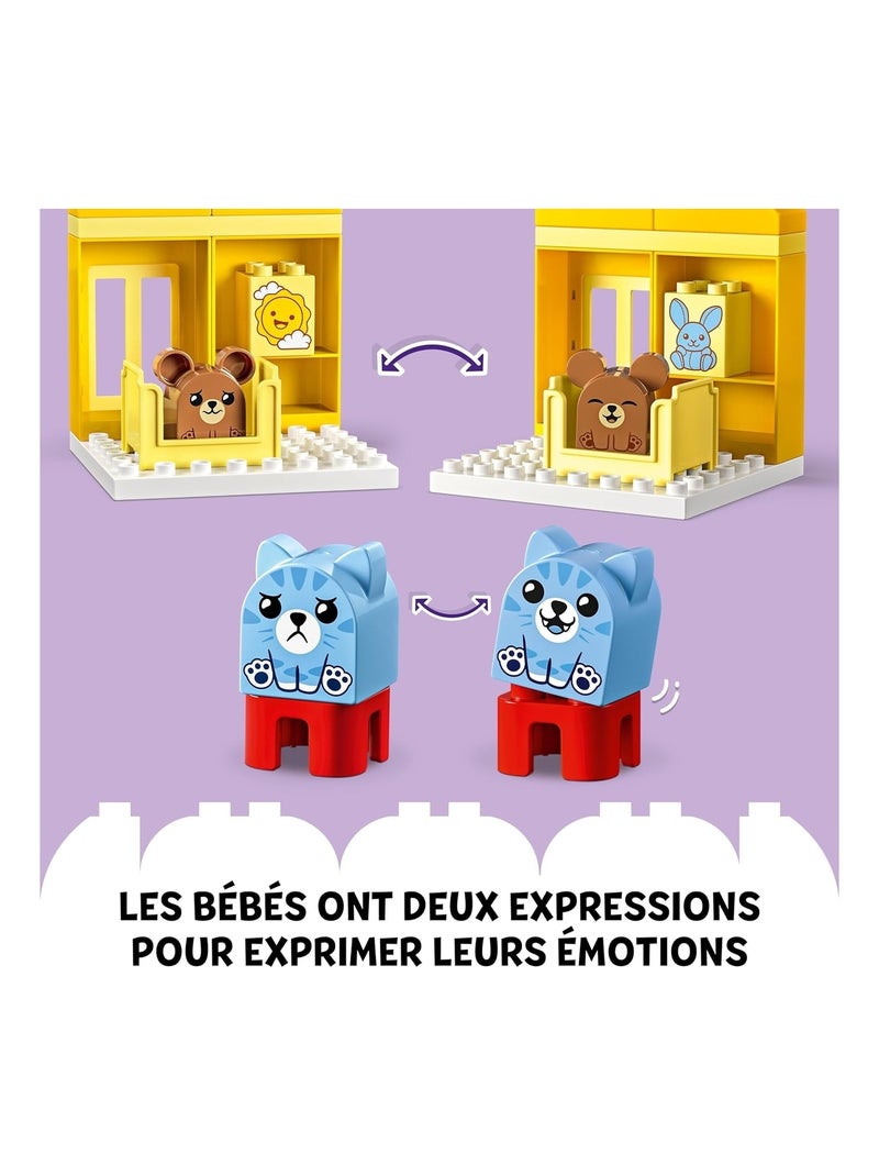 LEGO DUPLO - Mes rituels quotidiens - Le repas et le coucher - 10414 Multicolore - Kiabi