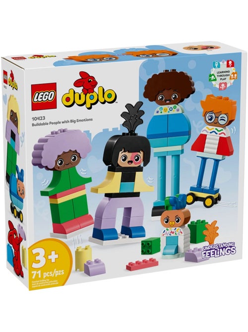 LEGO DUPLO - Personnages à construire aux différentes émotions - 10423 - Kiabi LEGO DUPLO - Personnages à construire aux différentes émotions - 10423 - Kiabi