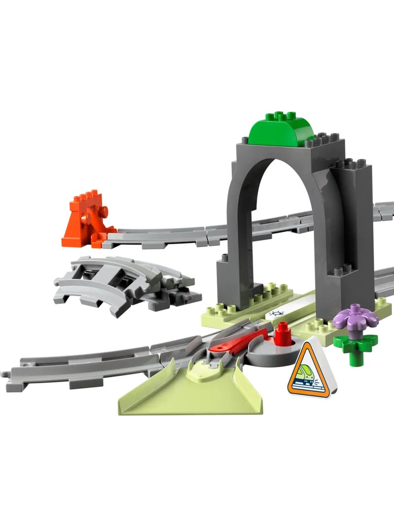 LEGO DUPLO - Set d'extension : Les rails et le tunnel du train - 10425 Multicolore - Kiabi