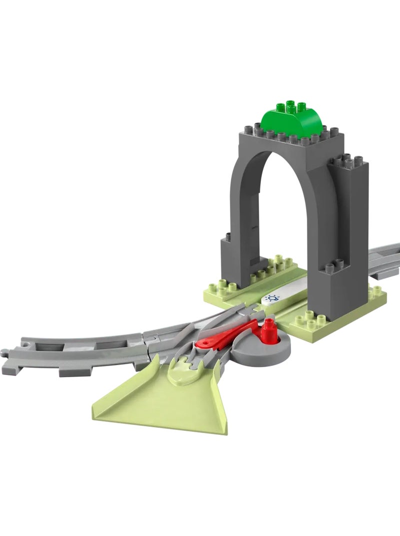 LEGO DUPLO - Set d'extension : Les rails et le tunnel du train - 10425 Multicolore - Kiabi