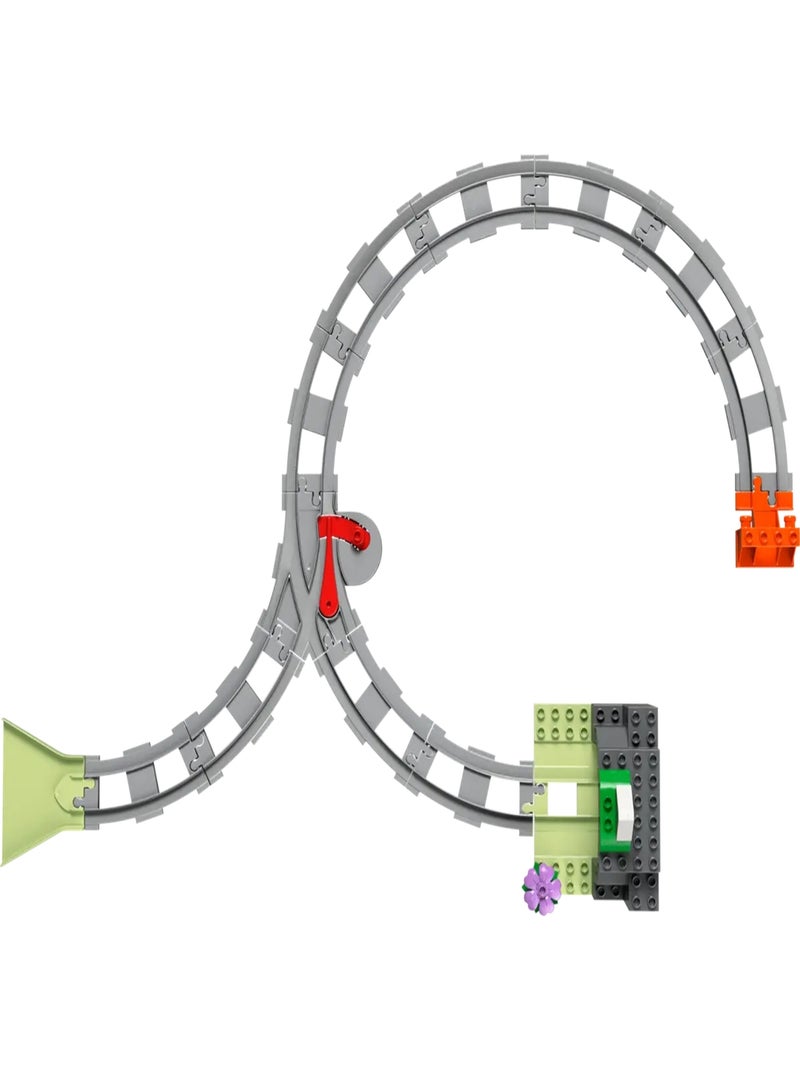 LEGO DUPLO - Set d'extension : Les rails et le tunnel du train - 10425 Multicolore - Kiabi