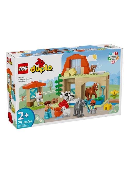 LEGO DUPLO 10416 — Prendre soin des animaux de la ferme - Kiabi
