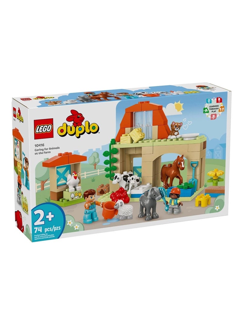 LEGO DUPLO 10416 — Prendre soin des animaux de la ferme Multicolore - Kiabi