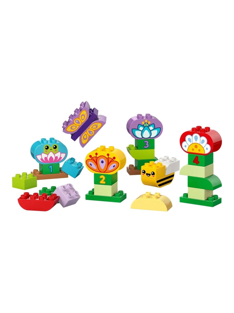 LEGO DUPLO 10444 - Le jardin créatif et les fleurs, 45 pièces, 2-4 ans Vert - Kiabi