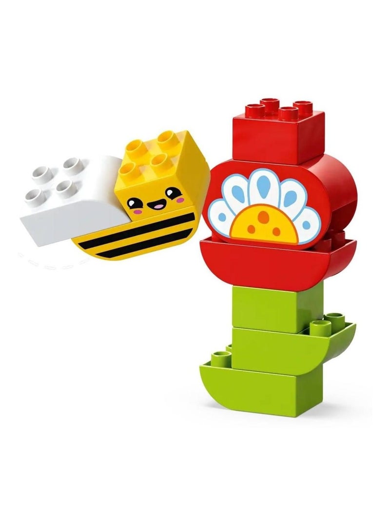 LEGO DUPLO 10444 - Le jardin créatif et les fleurs, 45 pièces, 2-4 ans Vert - Kiabi