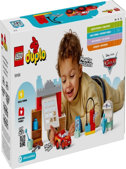 LEGO DUPLO Disney et Pixar Cars - La visite de Flash McQueen au garage de Doc (10456) - Kiabi