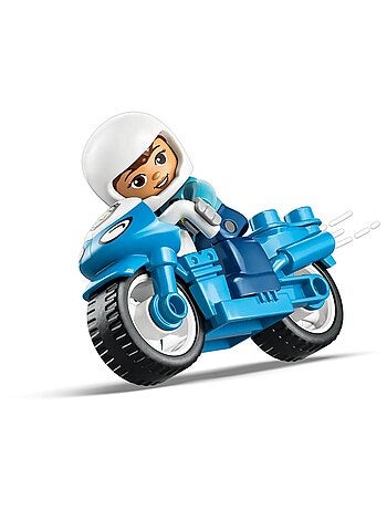 LEGO DUPLO La moto de police bleue 10471