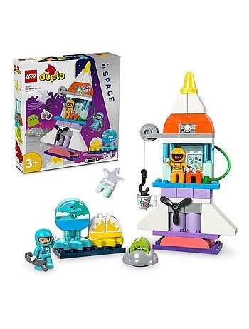 LEGO DUPLO L'aventure en navette spatiale 3-en-1 10422, dès 3 ans