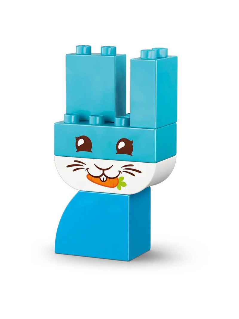 LEGO DUPLO Les jolis animaux créatifs 3-en-1 10477, 24 pièces, dès 18 mois Vert - Kiabi