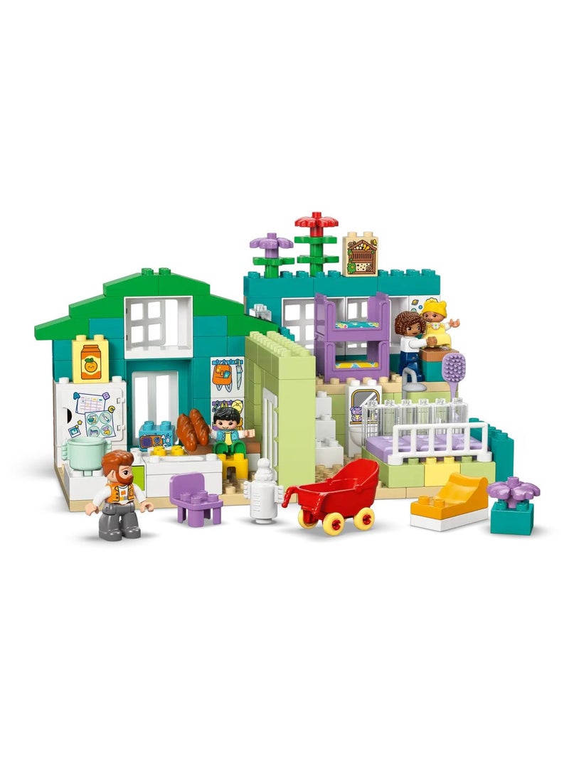 LEGO DUPLO Maison familiale moderne 3-en-1 set 10470 166 pièces Bleu - Kiabi