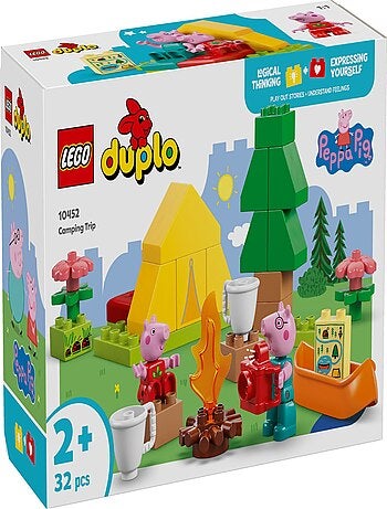 LEGO DUPLO Peppa Pig — Les vacances au camping (10452)