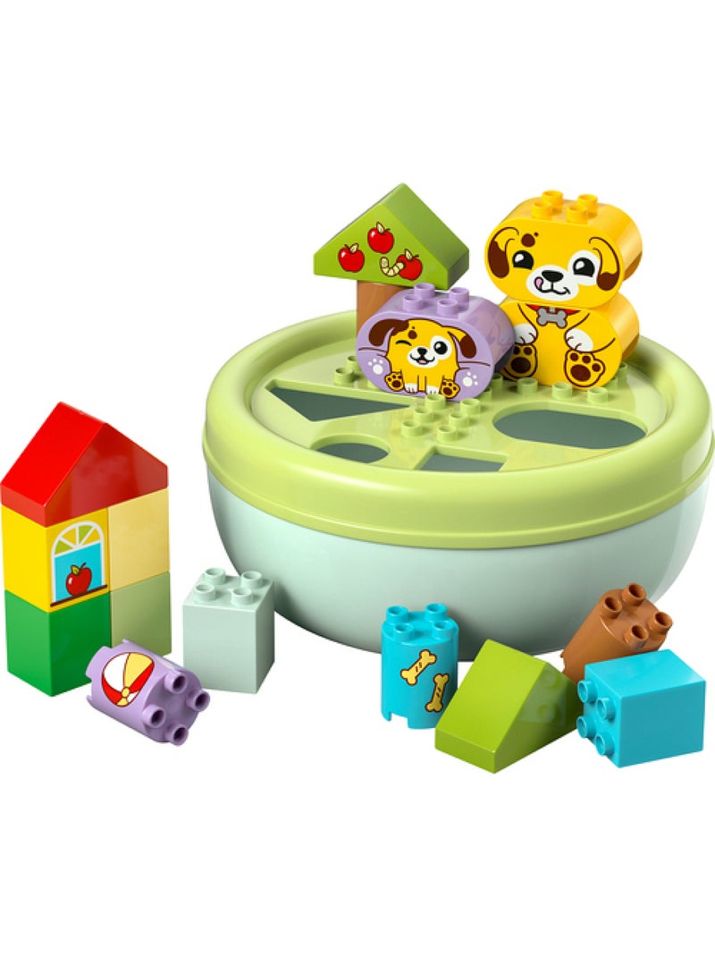 LEGO DUPLO Trieur de formes - La niche du chiot 10441 Vert - Kiabi