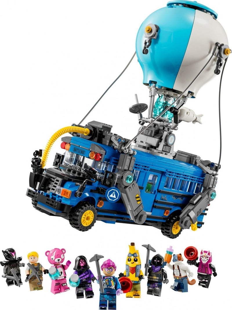 LEGO Fortnite Bus de combat 77073 - 9 minifigurines Multicolore - Kiabi