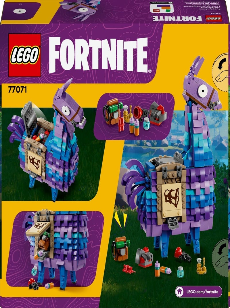 LEGO Fortnite Lama de ravitaillement 77071 - Set de construction Multicolore - Kiabi