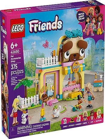 LEGO Friends - Boutique d'Accessoires pour Animaux - Set 42650