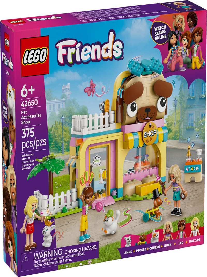 LEGO Friends - Boutique d'Accessoires pour Animaux - Set 42650 Rouge - Kiabi