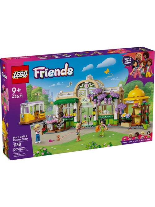 LEGO Friends - Café des plantes et Kiosque à fleurs - 42671 - Kiabi