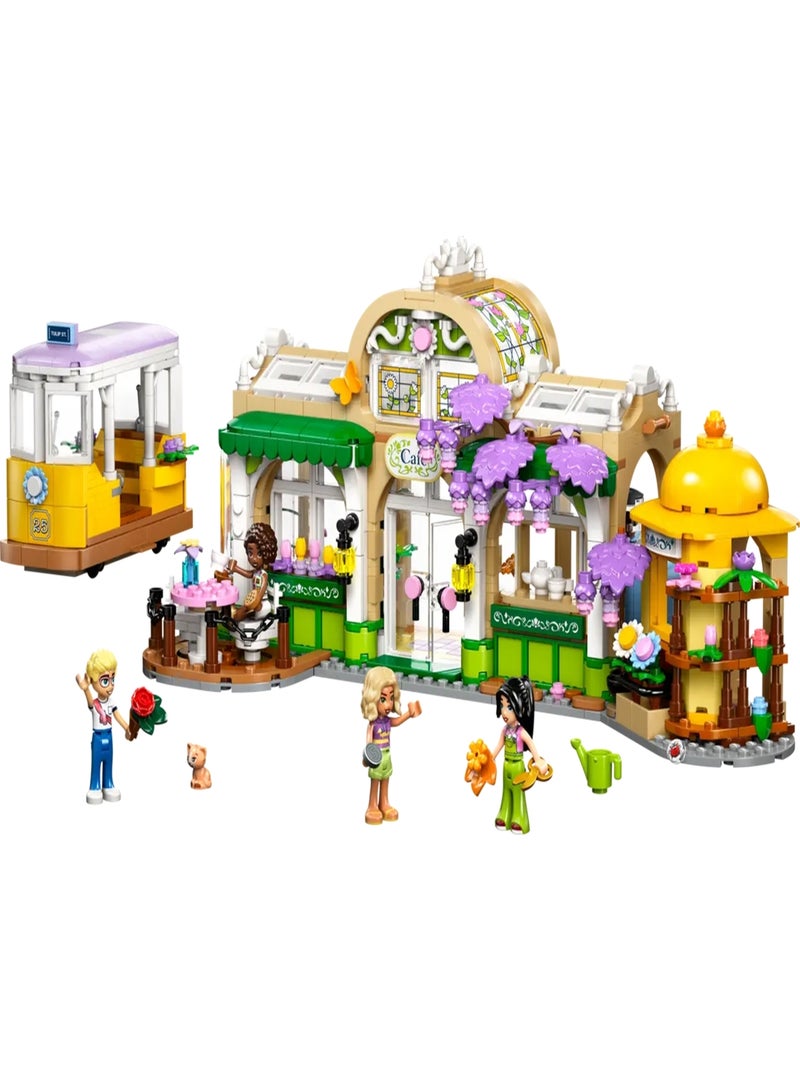 LEGO Friends - Café des plantes et Kiosque à fleurs - 42671 Multicolore - Kiabi