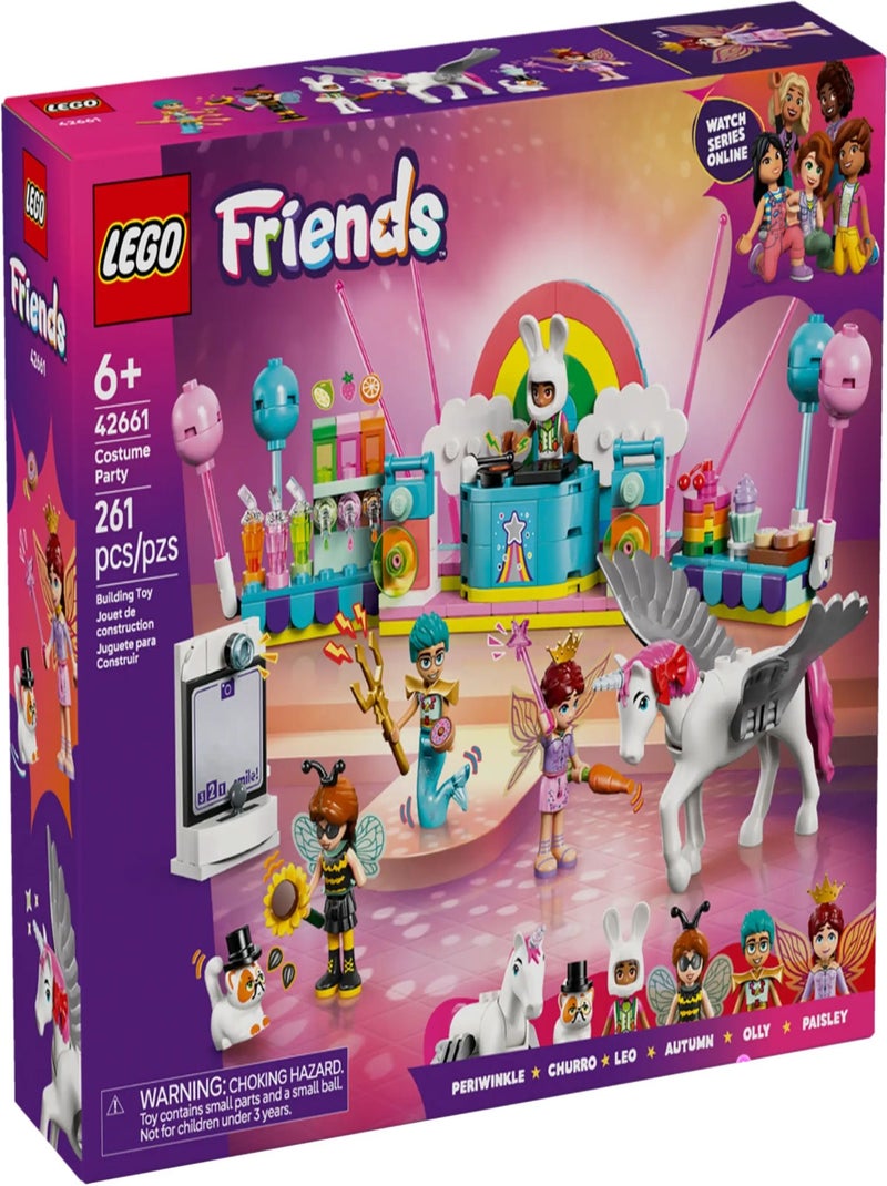 LEGO Friends - Fête Déguisée : Licorne et Fée - 42661 Violet - Kiabi
