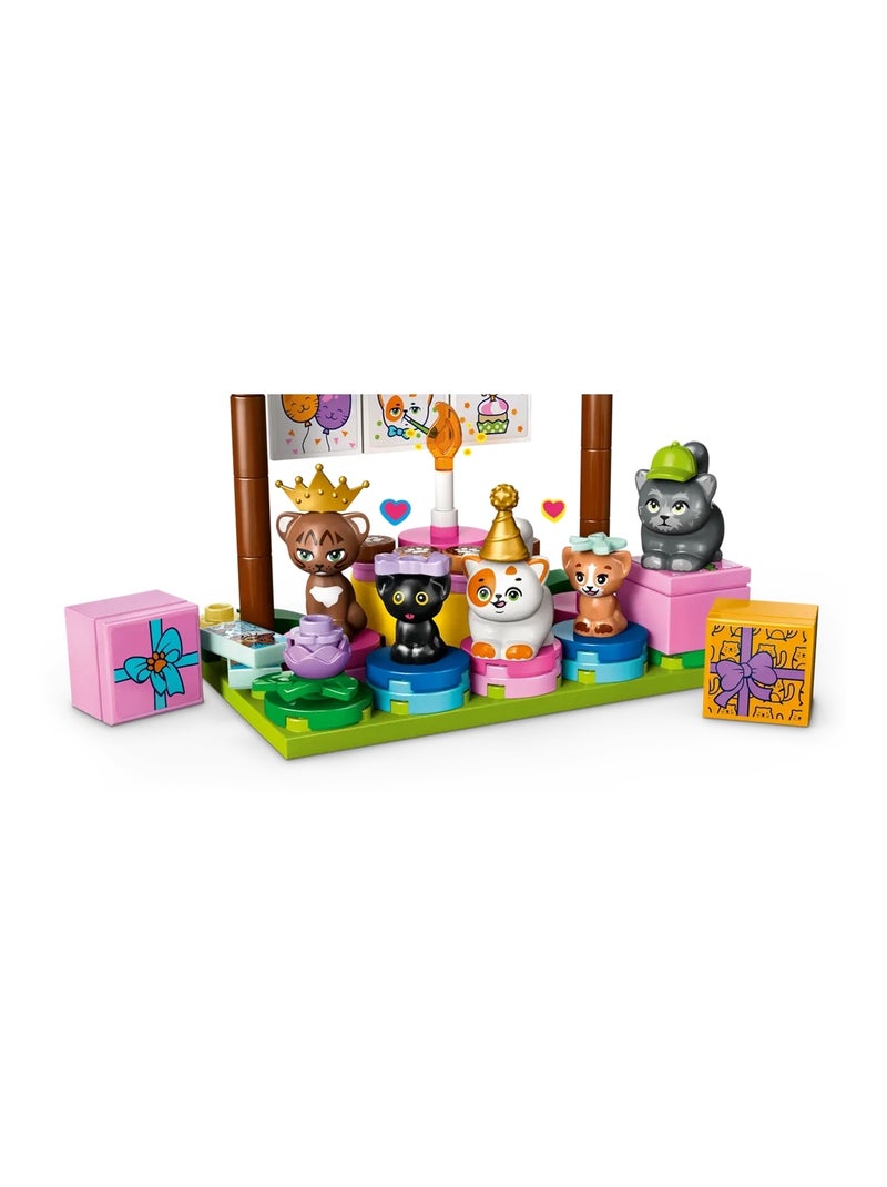 LEGO Friends - La fête d'anniversaire et l'arbre à chats - 42666 Multicolore - Kiabi