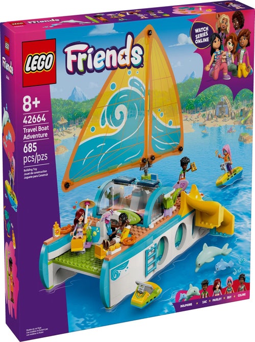 LEGO Friends - L'Aventure en Bateau Épique - 42664 - Kiabi