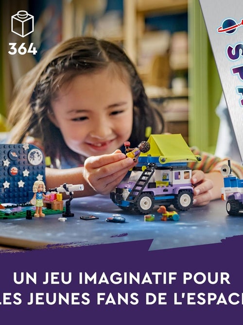 LEGO Friends - Le camping-car d'observation des étoiles - 42603 - Kiabi