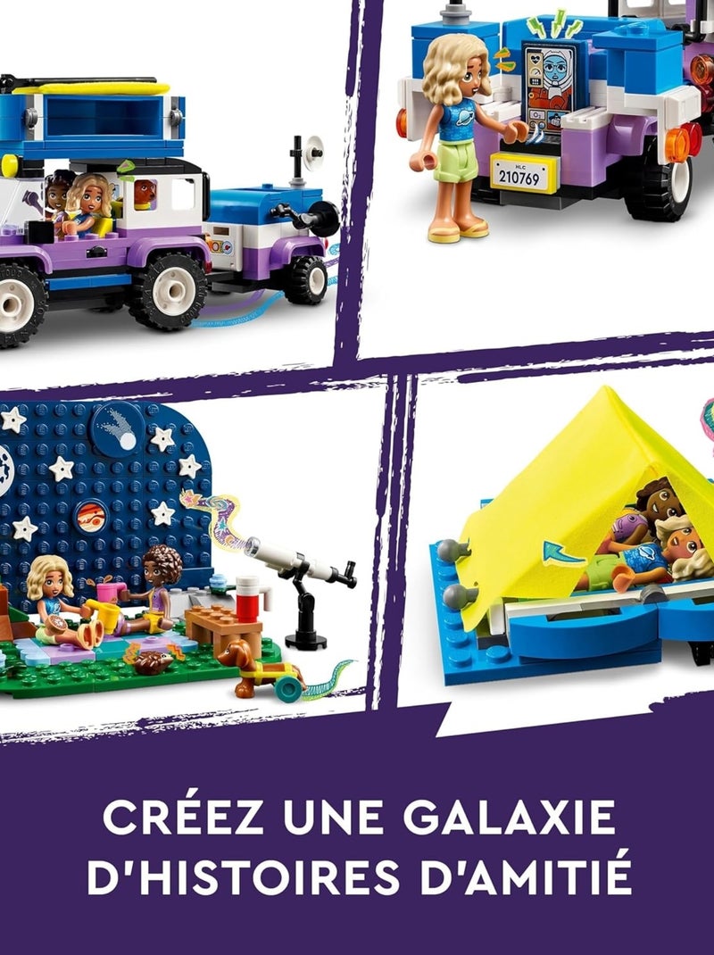 LEGO Friends - Le camping-car d'observation des étoiles - 42603 Multicolore - Kiabi