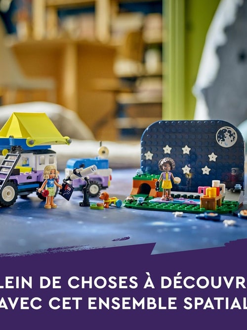 LEGO Friends - Le camping-car d'observation des étoiles - 42603 - Kiabi